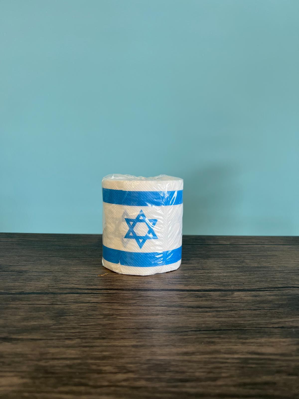 Israel Flag Toilet Paper