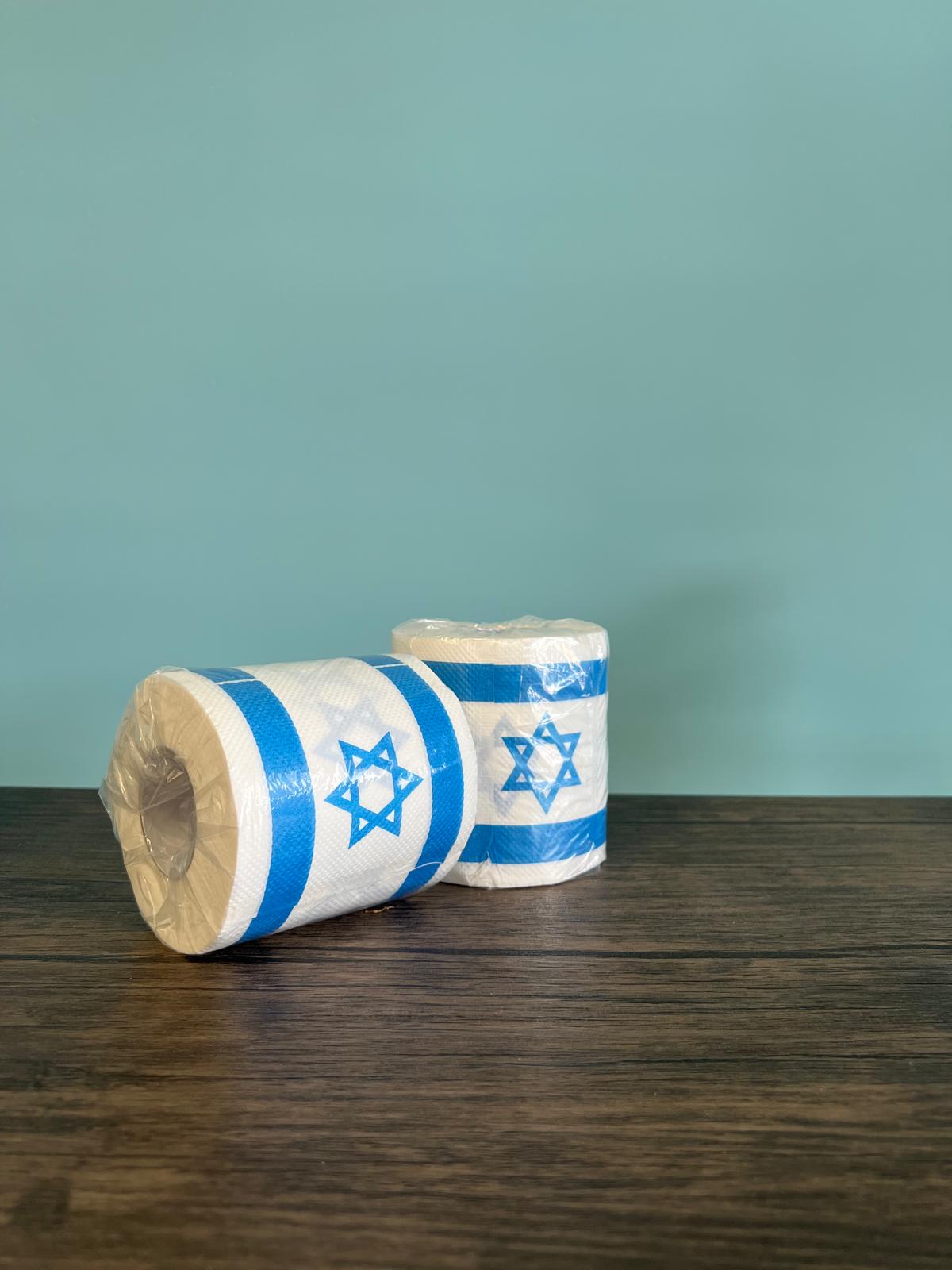 Israel Flag Toilet Paper