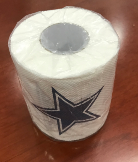 Dallas Cowboys toilet paper