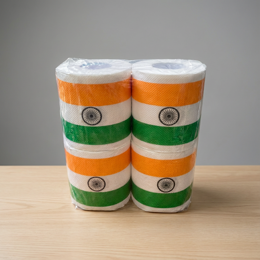 India flag toilet paper