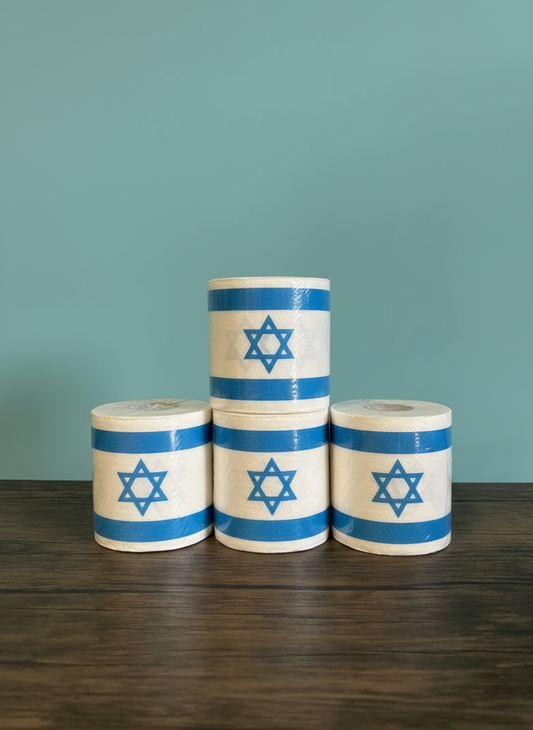 Israel Flag Toilet Paper